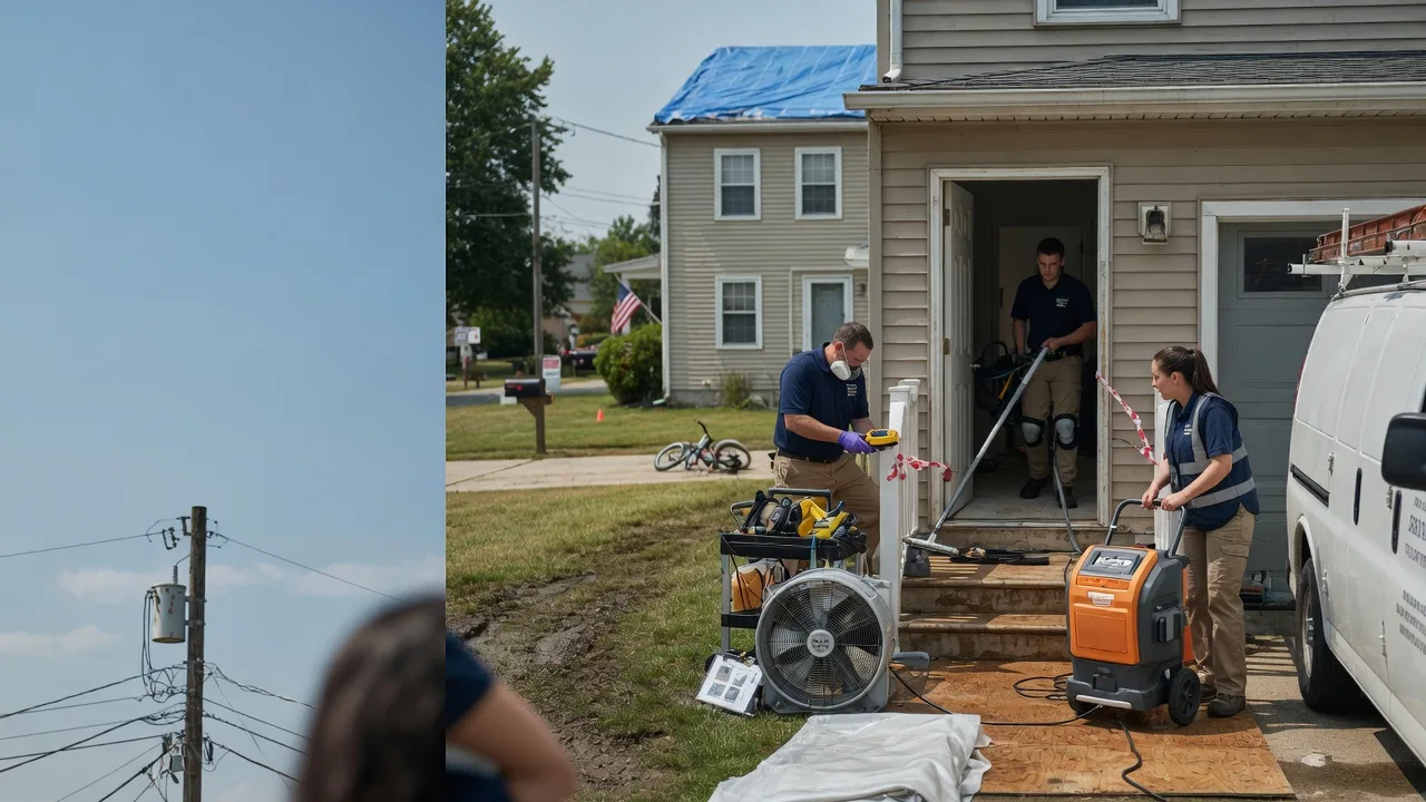Water Damage Repair in Lenzburg, IL near me